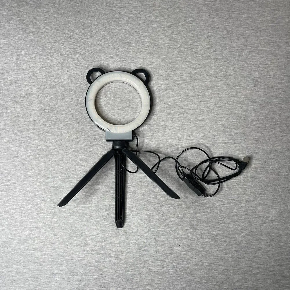 MountDog 6-inch Dimmable LED Ring Light with Tripod
